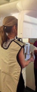 Gail using 3d imaging machine